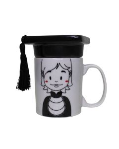 CANECA - FORMATURA CHAPEU MENINA