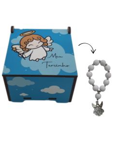 CAIXA AZUL + TERCINHO