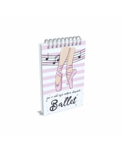 BLOCO DE ANOTAÇÕES BALLET