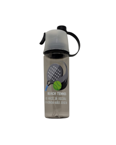 GARRAFA SPRAY BEACH TENNIS PRETA