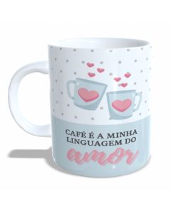CANECA CAFÉ LINGUAGEM