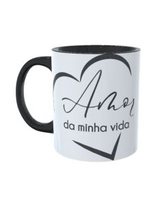 CANECA BRANCA AMOR DA VIDA