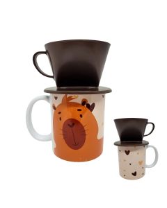 CANECA + FILTRO CAFÉ CAPIZEN