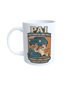 CANECA PAI HERÓI CARRO
