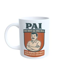 CANECA PAI HERÓI DA VIDA