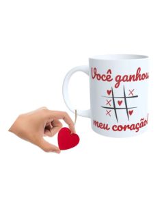 CANECA + CHAVEIRO VOCÊ GANHOU