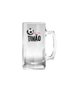 CANECO CHOPP + PORTA COPOS TORCEDOR CORINTHIANS