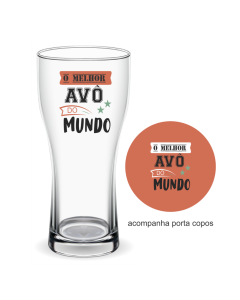 COPO + PORTA COPOS MELHOR AVÔ