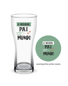 COPO + PORTA COPOS O MELHOR PAI