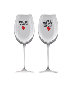 DUPLA TAÇAS VINHO MELHOR MARIDO