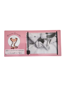 PORTA RETRATO EUCARISTIA ROSA