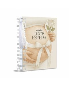 CADERNO ANOTAÇÕES DOCE ESPERA