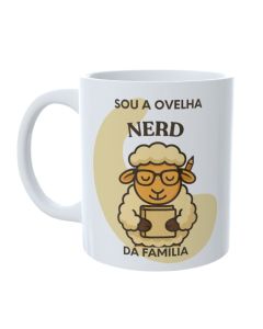 CANECA OVELHA NERD