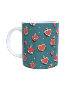 CANECA CORAÇÕES SAGRADOS FRIDA