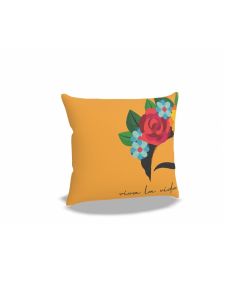 ALMOFADINHA 20X20 FRIDA AMARELA