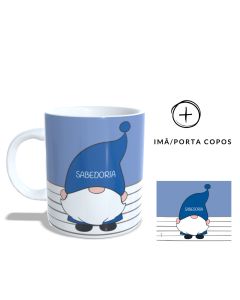 CANECA + IMÃ SABEDORIA