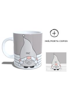 CANECA + IMÃ PAZ