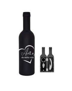 KIT ABRIDOR DE VINHO AMOR DA VIDA