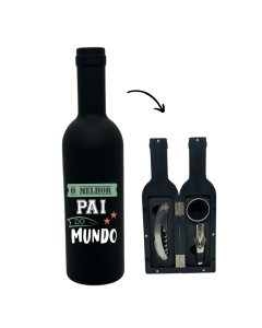 KIT ABRIDORES DE VINHO MELHOR PAI