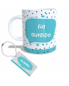 CANECA + CHAVEIRO TIA