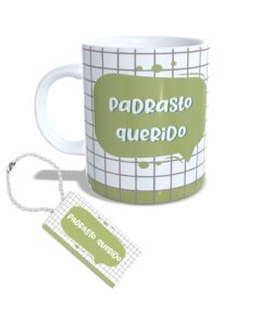CANECA + CHAVEIRO PADRASTO