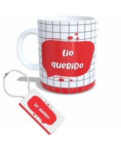 CANECA + CHAVEIRO TIO
