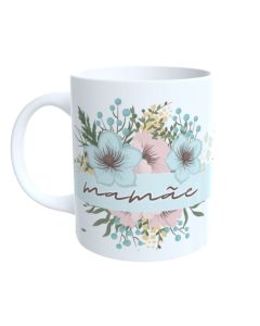 CANECA MÃE FLORAL