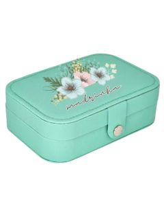 PORTA JOIAS MADRINHA FLORAL