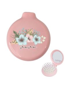 ESCOVA PORTATIL VOVÓ FLORAL