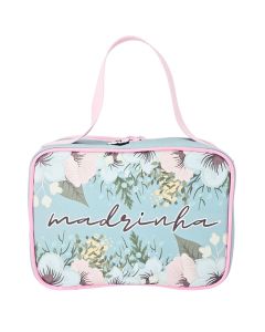 NECESSAIRE MALETA MADRINHA FLORAL
