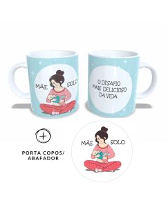 CANECA + ABAFADOR MÃE SOLO