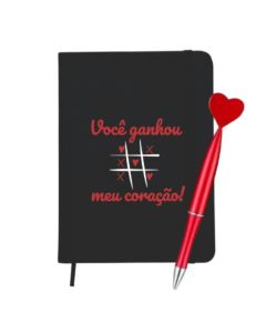 MOLESQUINE + CANETA VOCÊ GANHOU