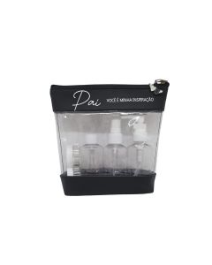 NECESSAIRE FRASCOS PAI INSPIRAÇÃO