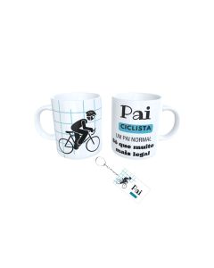 CANECA PAI CICLISTA