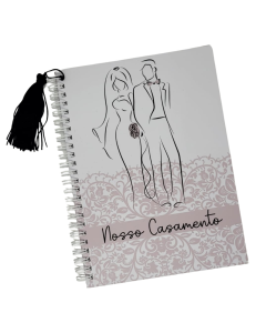 PLANNER CASAMENTO FOLHAS DECORADAS