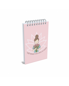 BLOCO ANOTAÇÕES YOGUE-SE MULHER