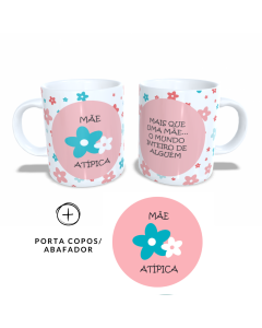 CANECA + ABAFADOR MÃE ATÍPICA