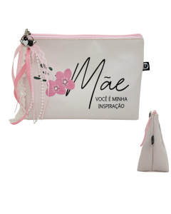 NECESSAIRE TRAPÉZIO G MÃE INSPIRAÇÃO