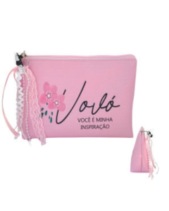 NECESSAIRE TRAPÉZIO M VOVÓ