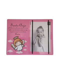 PORTA RETRATO ROSA