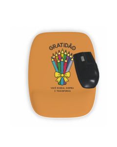 MOUSEPAD ERGONÔMICO GRATIDÃO PROF