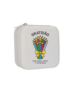PORTA JOIAS GRATIDÃO PROF