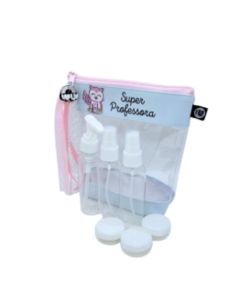NECESSAIRE FRASCOS SUPER PROFESSORA