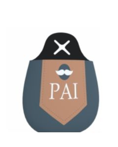 LIXEIRA CARRO PAI ELEGANTE