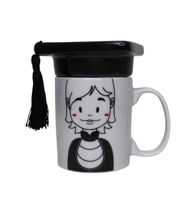 CANECA - FORMATURA CHAPEU MENINA
