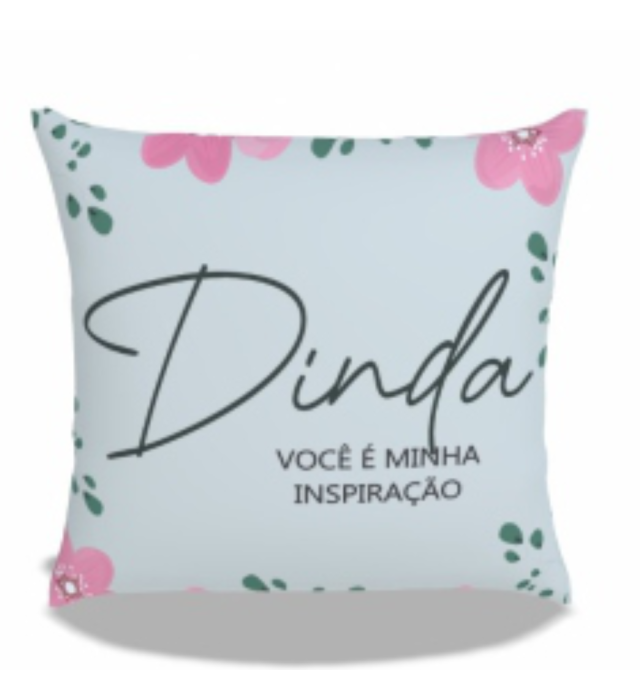 ALMOFADA DINDA INSPIRAÇÃO