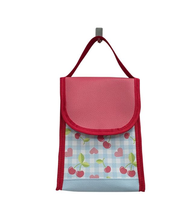 LANCHEIRA TÉRMICA DE MÃO CEREJINHAS