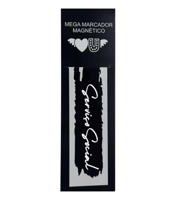 MARCADOR DE PÁGINA MAGNÉTICO SERVIÇO SOCIAL