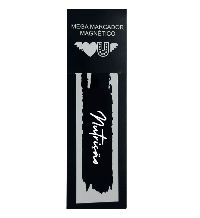 MARCADOR DE PÁGINA MAGNÉTICO NUTRICÃO