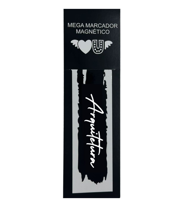 MARCADOR DE PÁGINA MAGNÉTICO ARQUITETURA